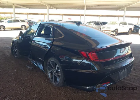2021 Hyundai Sonata Sel Plus from USA, damaged, VIN 5NPEJ4J27MH122812